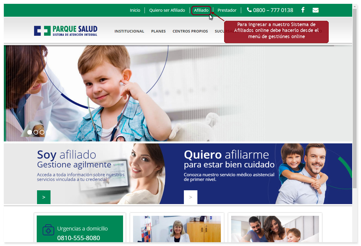 ¿Cómo ingresar al Sistema?